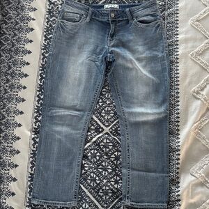 Daytrip Women's Faded Blue Ankle Jeans